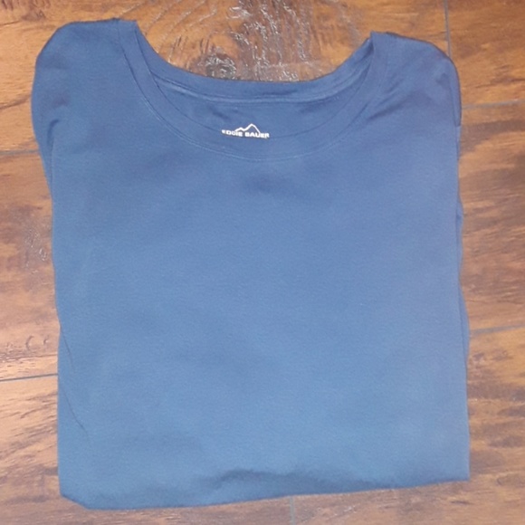 Eddie Bauer SO SOFT..Blue Shirt - Picture 3 of 5